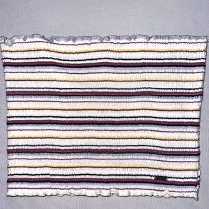 Hollister Tube Top - Colorful Striped Design (Good Condition)